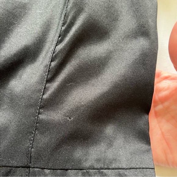 Diane Von Furstenberg Vastago Button Down Cargo Shirt Dress Black Size 2 - Picture 14 of 16